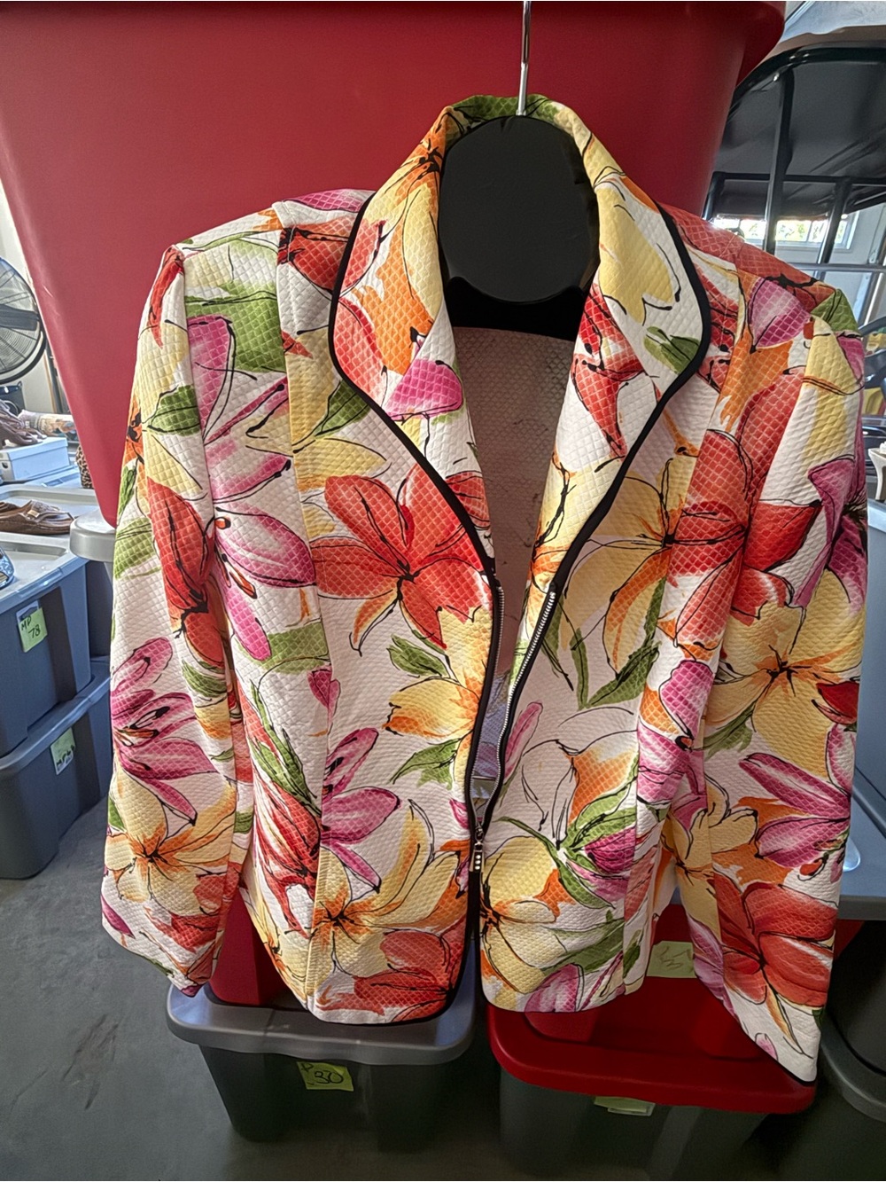 Floral Multi-Color Women’s Lightweight Jacket p26